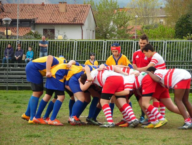 Il Rugby Frassinelle Under 14 contro il Riviera esce dal campo a testa alta