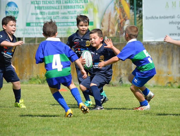 Babyellowblue in campo a Piazzola