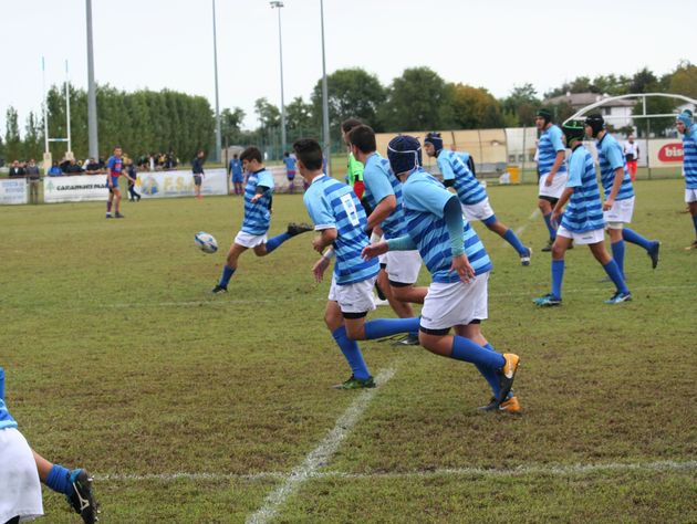 La FTGI Rugby Polesine sconfitta contro la Monti Rovigo