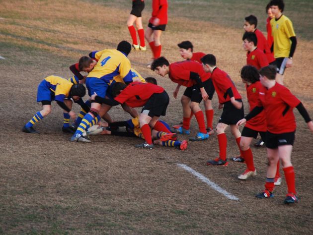 Minirugby in scena a Rubano e Badia, l'Under 14 piegata dal Bassano