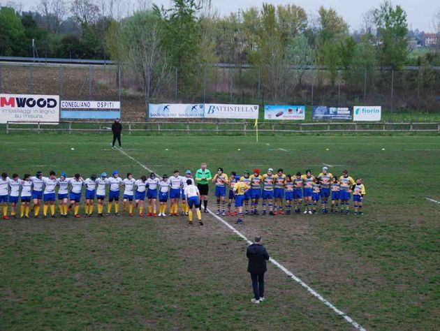 Under 14 sconfitta a Conegliano