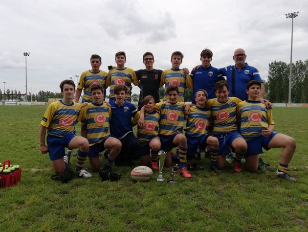 L’Under 14 del Rugby Frassinelle suggella una splendida stagione