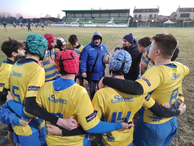 L’Under 15 del Rugby Frassinelle finisce il 2021 in crescendo