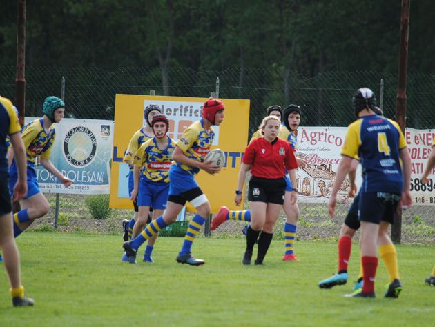 Positiva prestazione dell'Under 15 del Rugby Frassinelle