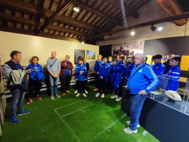 L’Under 15 del Frassinelle visita la mostra 