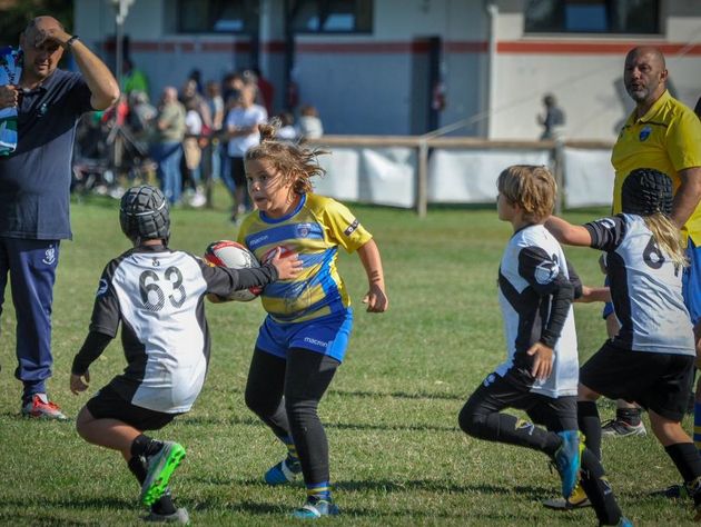 Il Rugby Frassinelle partecipa al primo raggruppamento giovanile tutto rosa