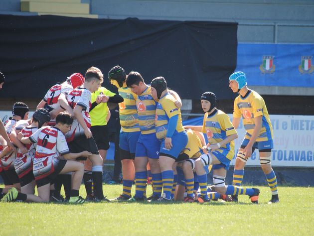 L’Under 15 del Rugby Frassinelle vince il Sidiki