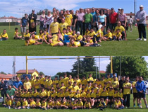 Il Frassinelle festeggia l'ultimo appuntamento casalingo del minirugby