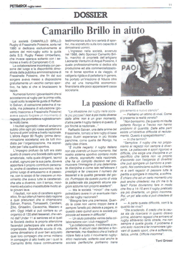 Rugby Frassinelle